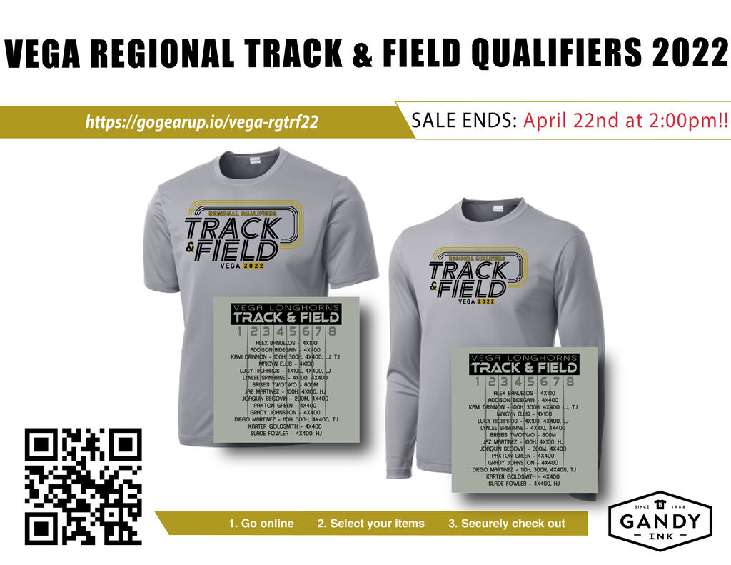regional track shirts 22